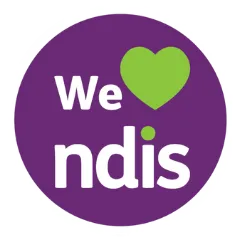 We love ndis logo